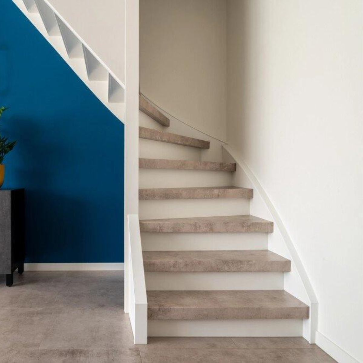 PVC trapbekleding Tarkett Patina Concrete Light Grey