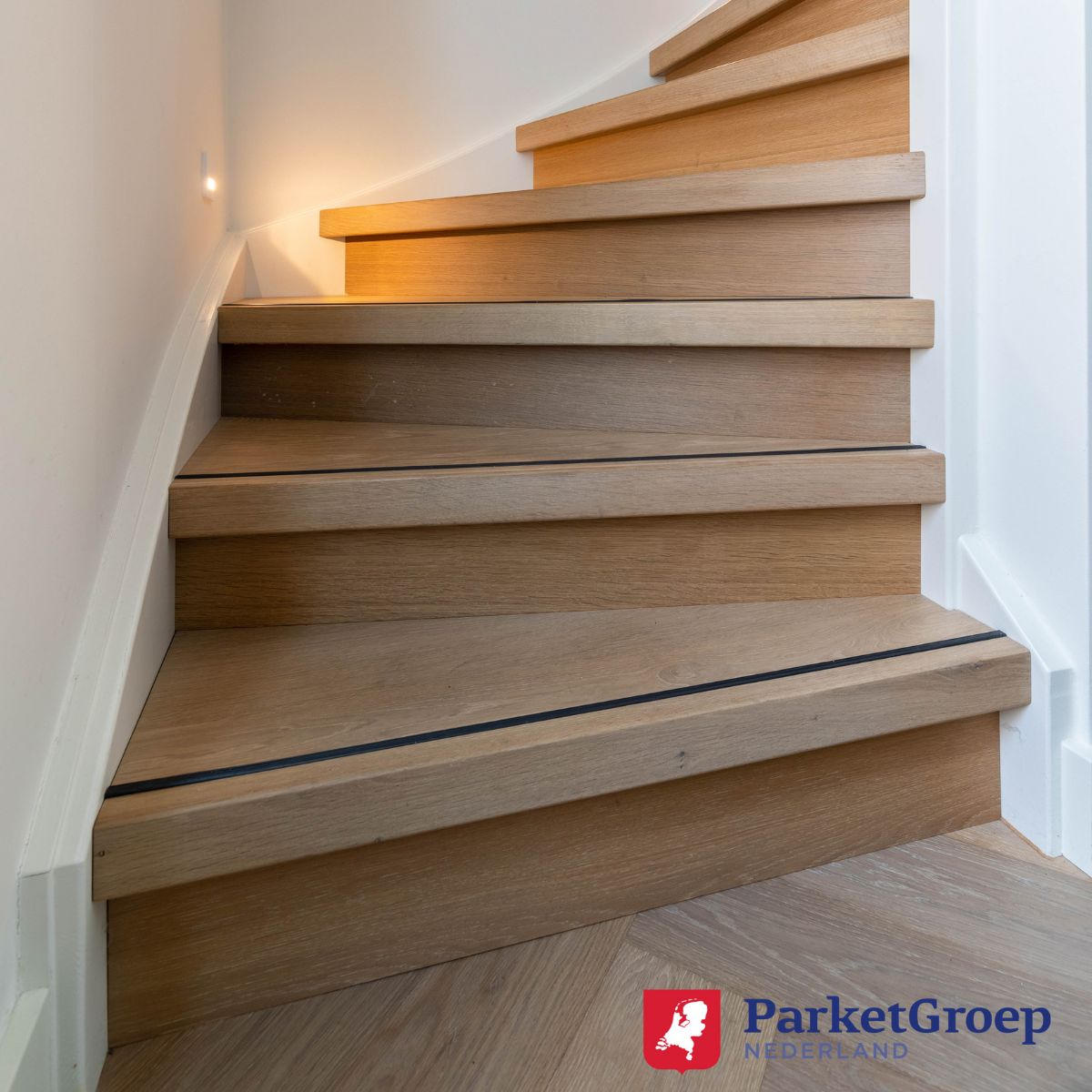 Houten trapbekleding Naturel geolied