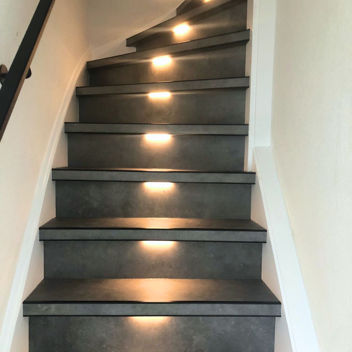 PVC trapbekleding Floorlife Dark Grey