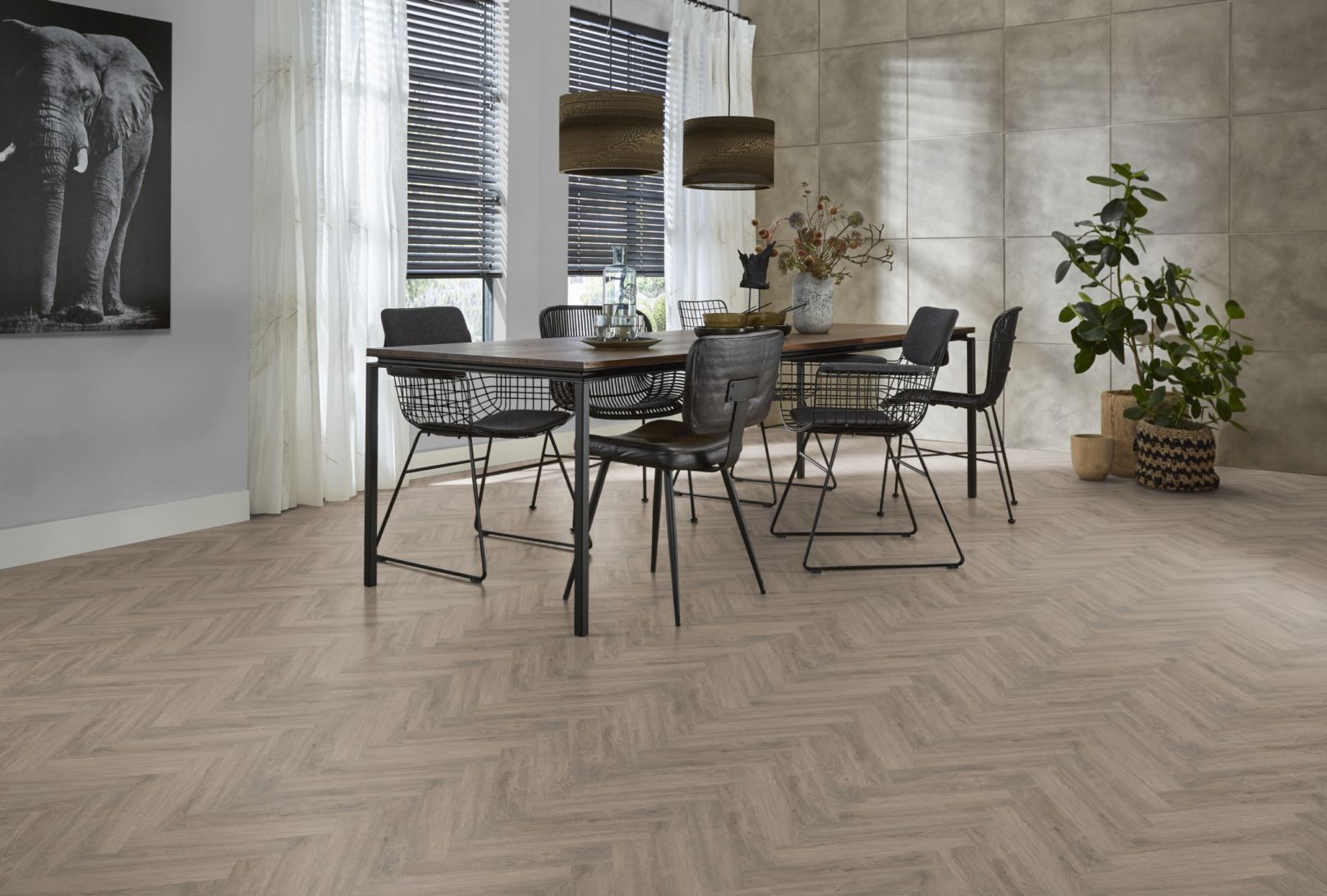 Floorlife Yup Herringbone smoky - Afbeelding 2