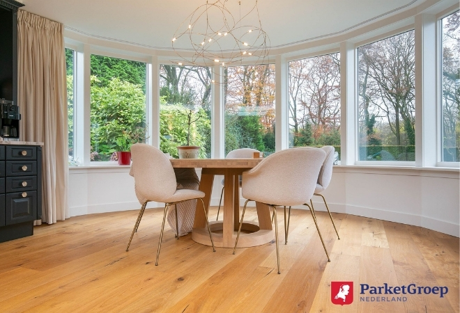 Natuurlijk & Warm houten vloer