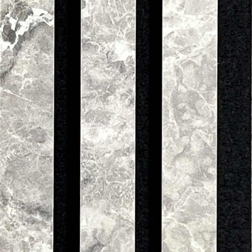Akoestisch wandpaneel kleur Marble grey