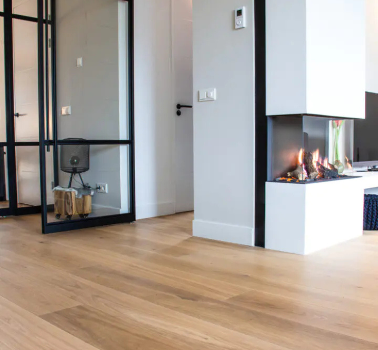 Sfeerfoto duoplank eiken houten vloer